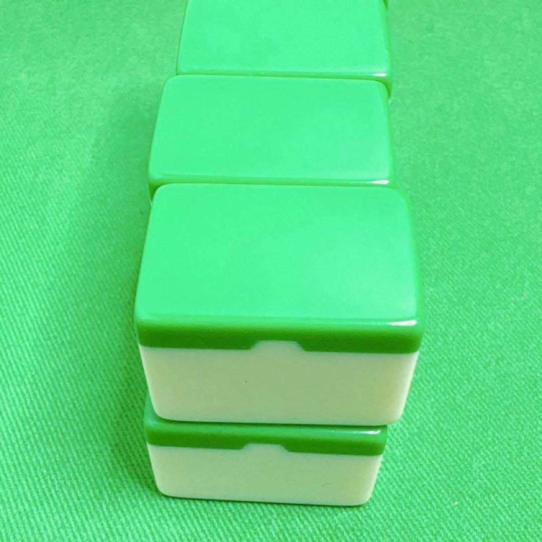 激レア！美品！藝夢堂 GD　背緑 天山　麻雀牌 最高級 箱付き