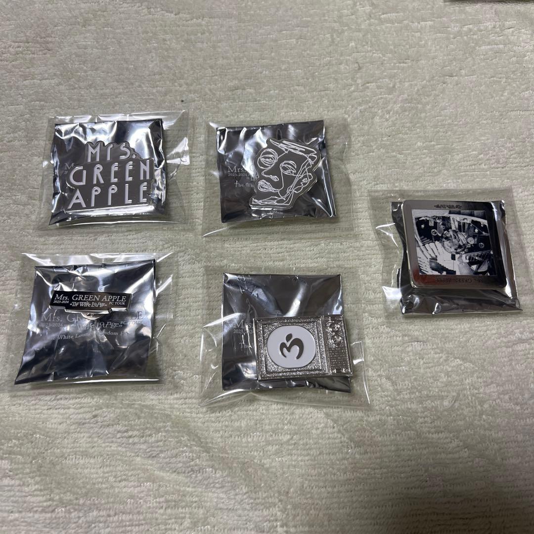 ミセスグリーンアップル ピンバッジ セット - メルカリ