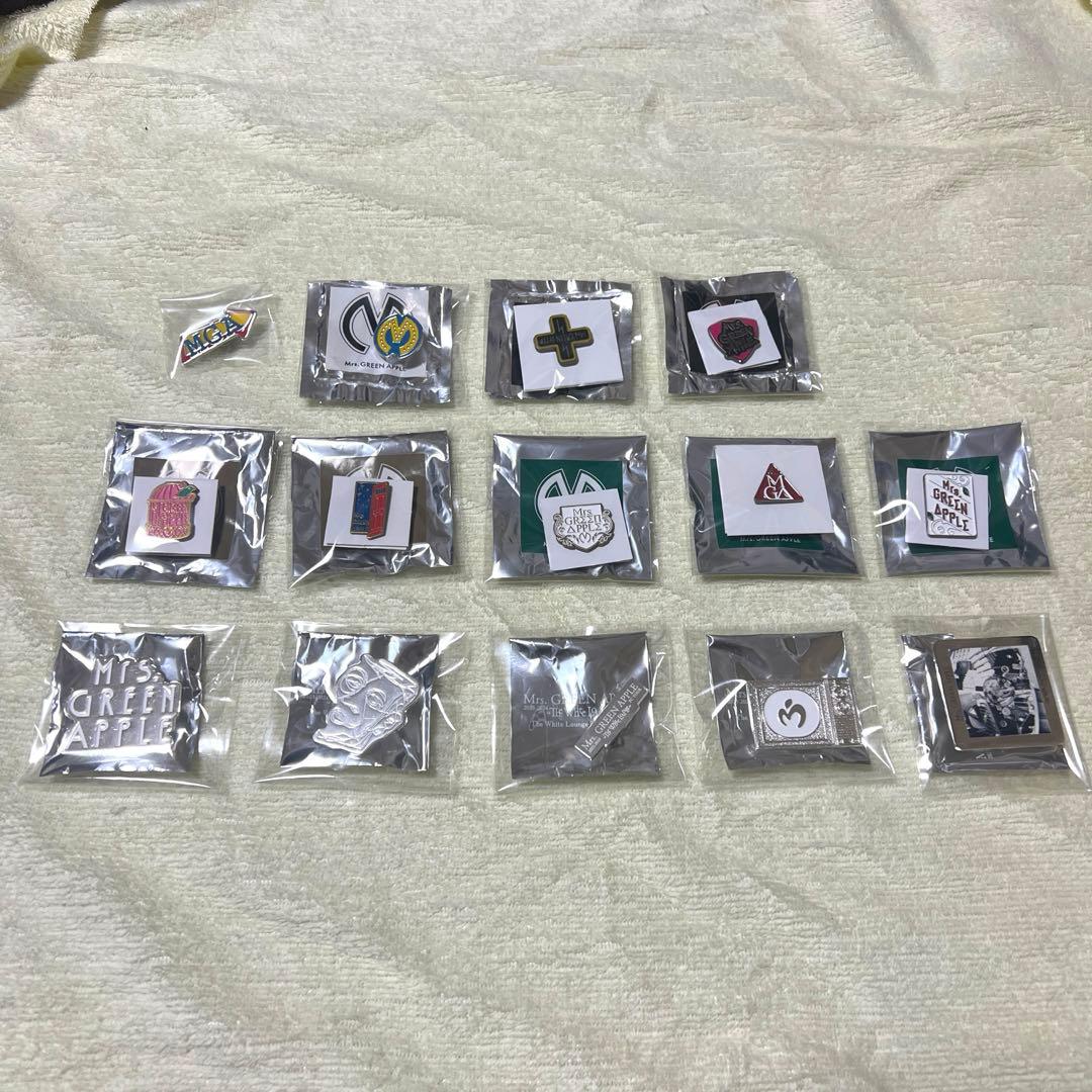 ミセスグリーンアップル ピンバッジ セット - メルカリ