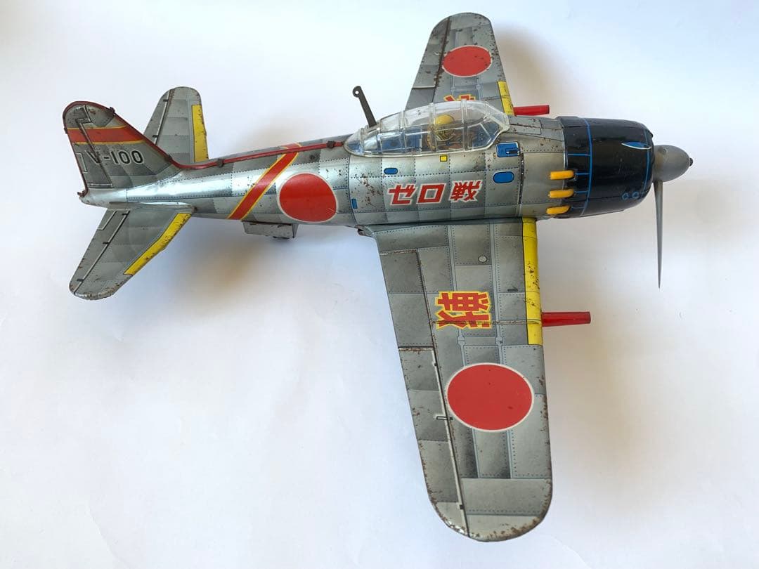 野村トーイ ゼロ戦 ブリキ