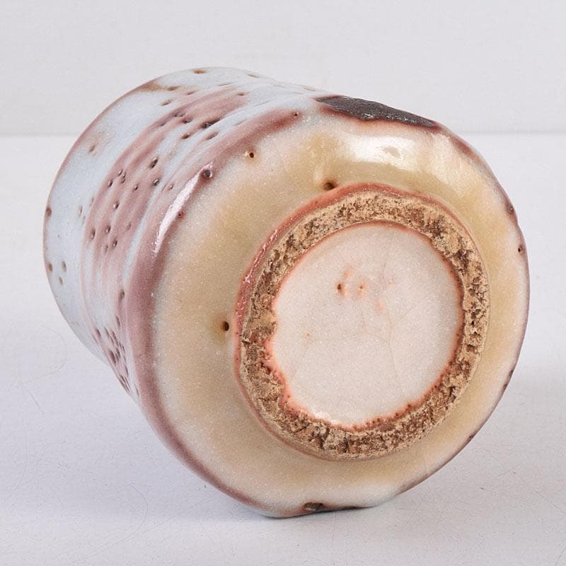 志野焼 美濃焼 奥磯太覚作 志野湯呑 共箱 C R8909 - メルカリ