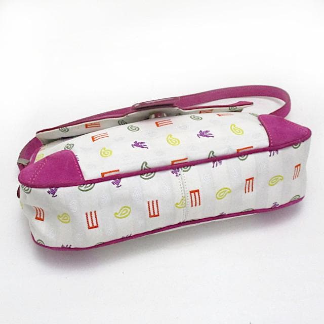 チ*コ様 エトロ ETRO ハンドバッグ ジャガード ピンクパープル 美品