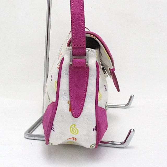 チ*コ様 エトロ ETRO ハンドバッグ ジャガード ピンクパープル 美品