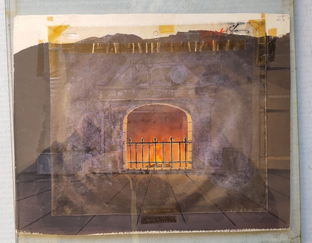 家なき子 セル画、背景、動画