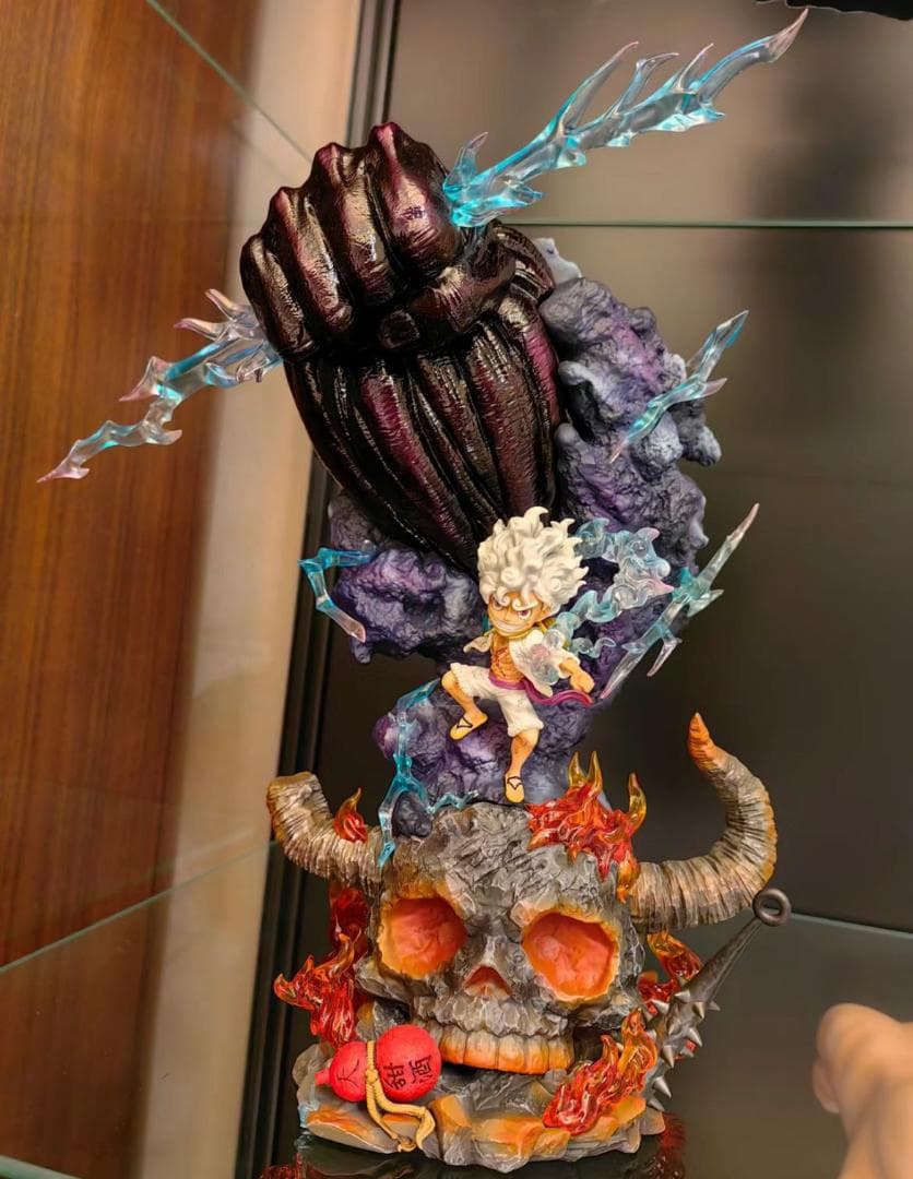 ワンピースOMO ギア5 ルフィニカ ガレージキットガレキ スタチュー