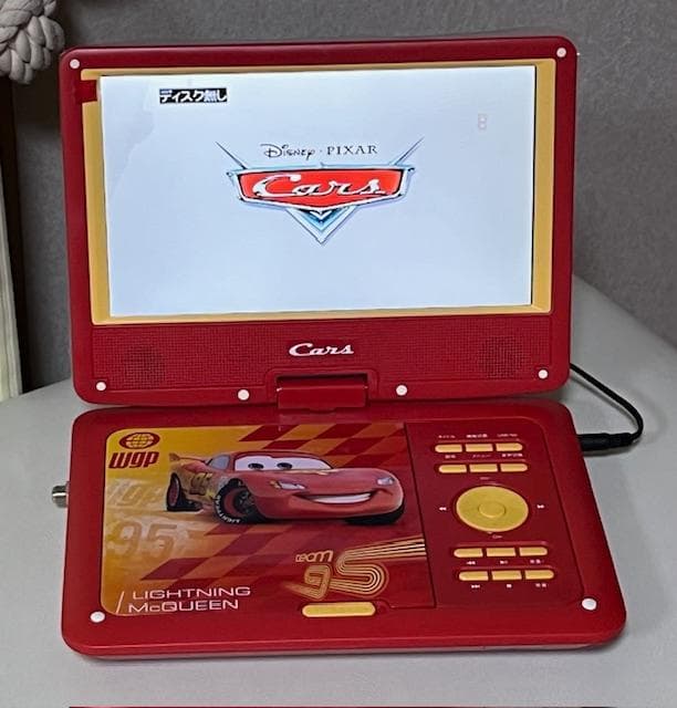 未使用 ディズニーカーズ ワンセグポータブル dvdプレイヤー - メルカリ