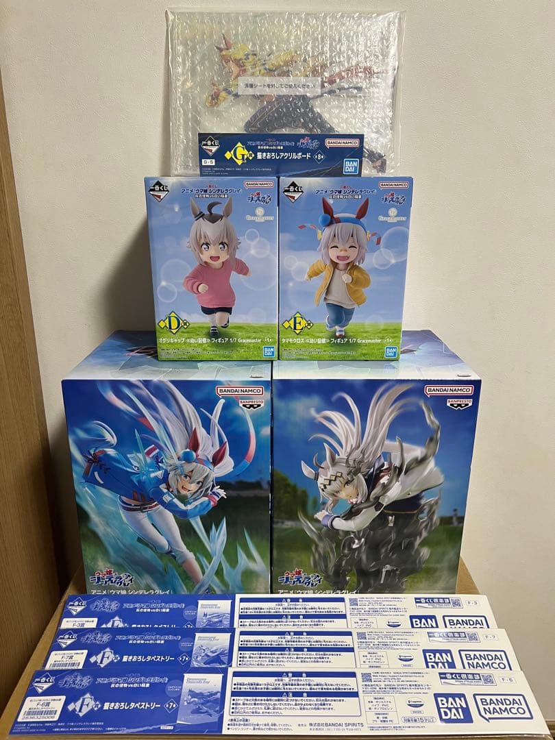 【新品未使用】一番くじ ウマ娘 オグリキャップ タマモクロス 幼少期 フィギュア ウマ娘 1番くじ タマモクロス オグリキャップ フィギュア - メルカリ