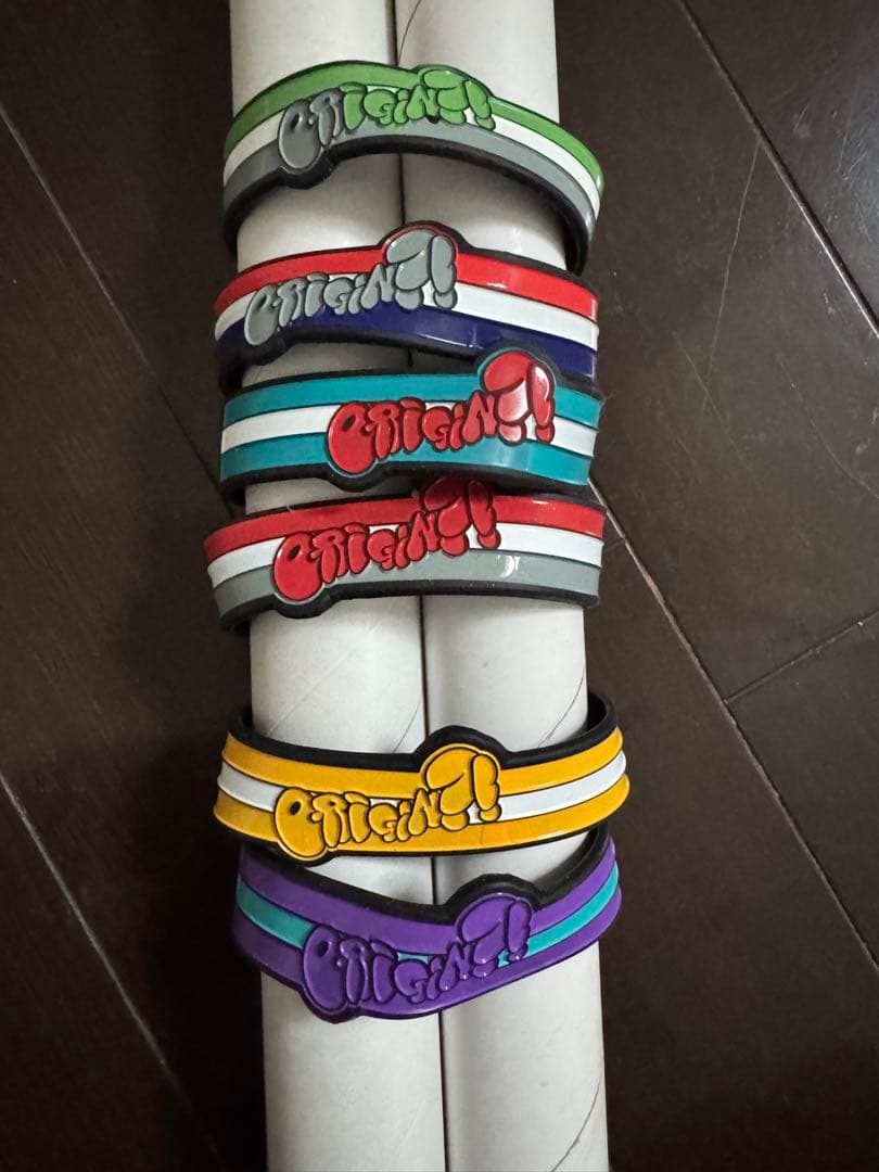 シンガーソングライター美波 ラバーバンド 6個セット 多色 デザイン