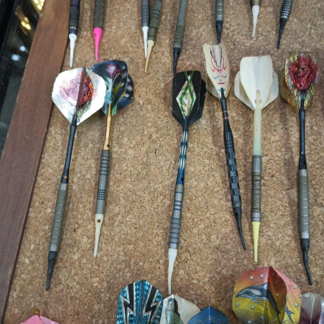 黄*読様 ３５９６）ダーツの矢 約８０本　大量まとめ／フライト シャフト バレル