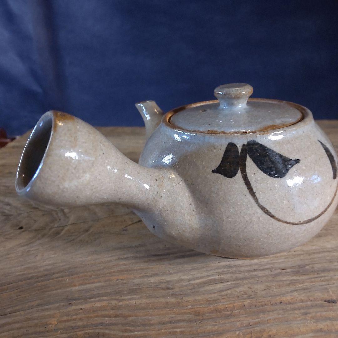 絵唐津、煎茶セット　デッドストック