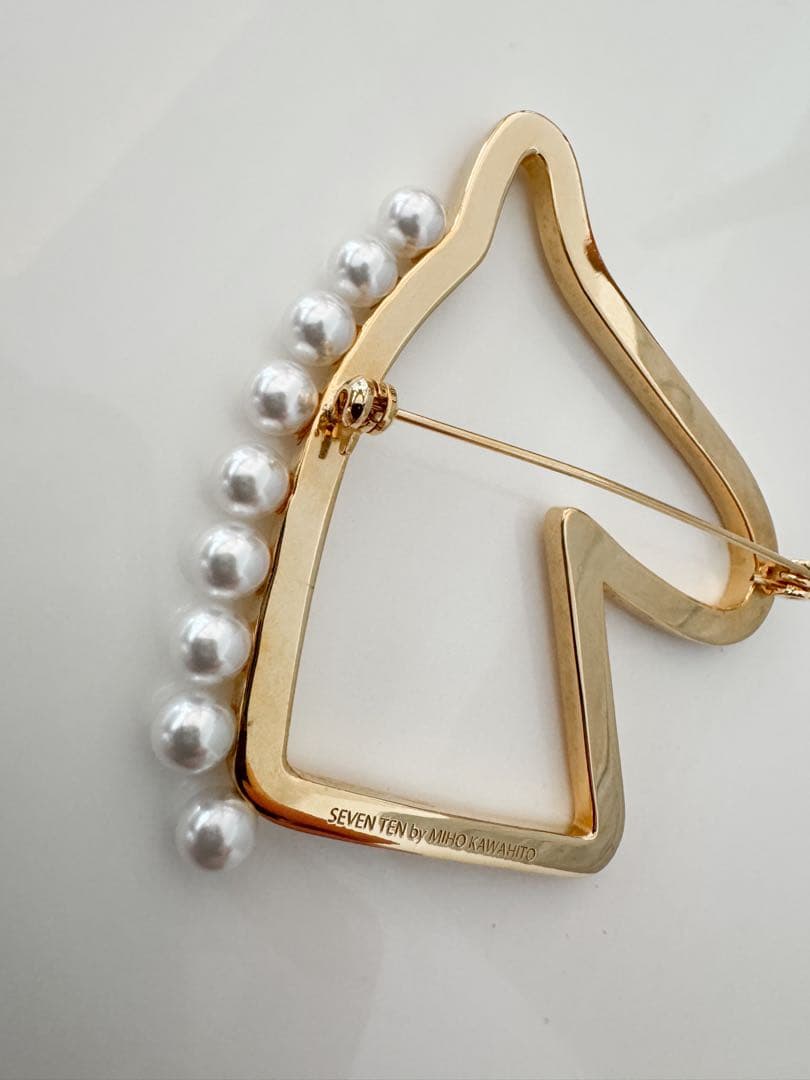 セブンテン お馬さん ホースブローチ