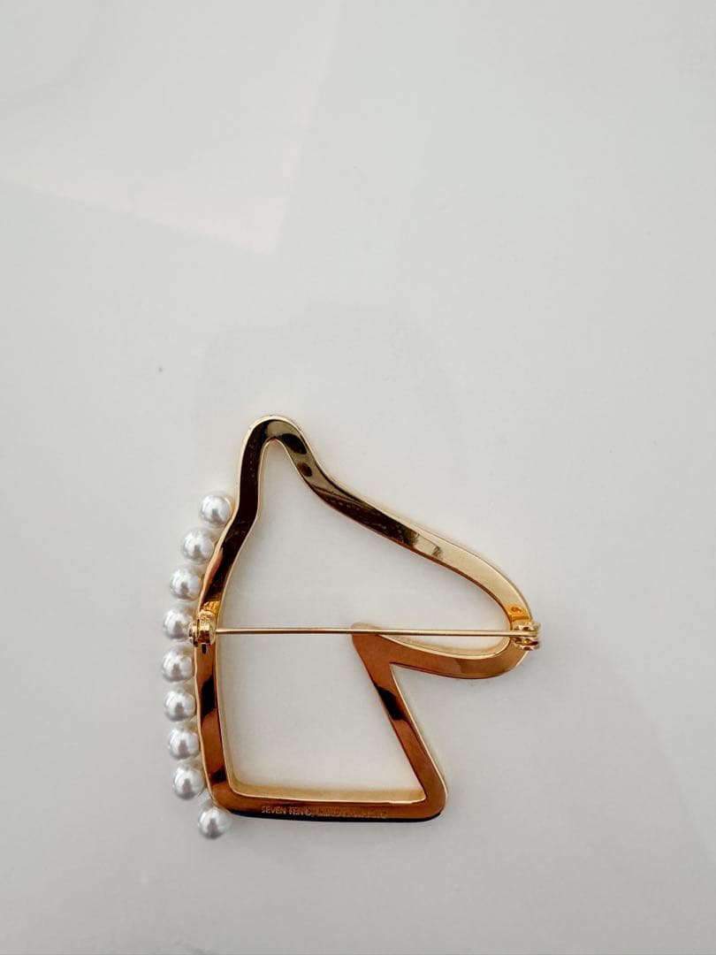 セブンテン お馬さん ホースブローチ