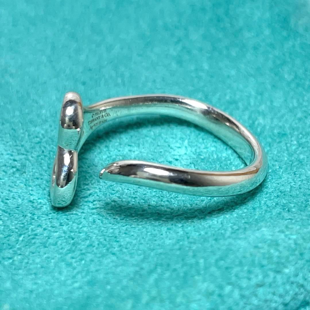 TIFFANY&Co.ティファニー　オープンハートリング　12号 925