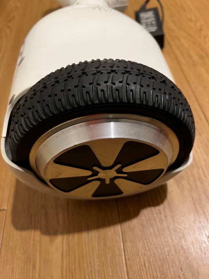 ホワイト 電動スケボー 充電器付き