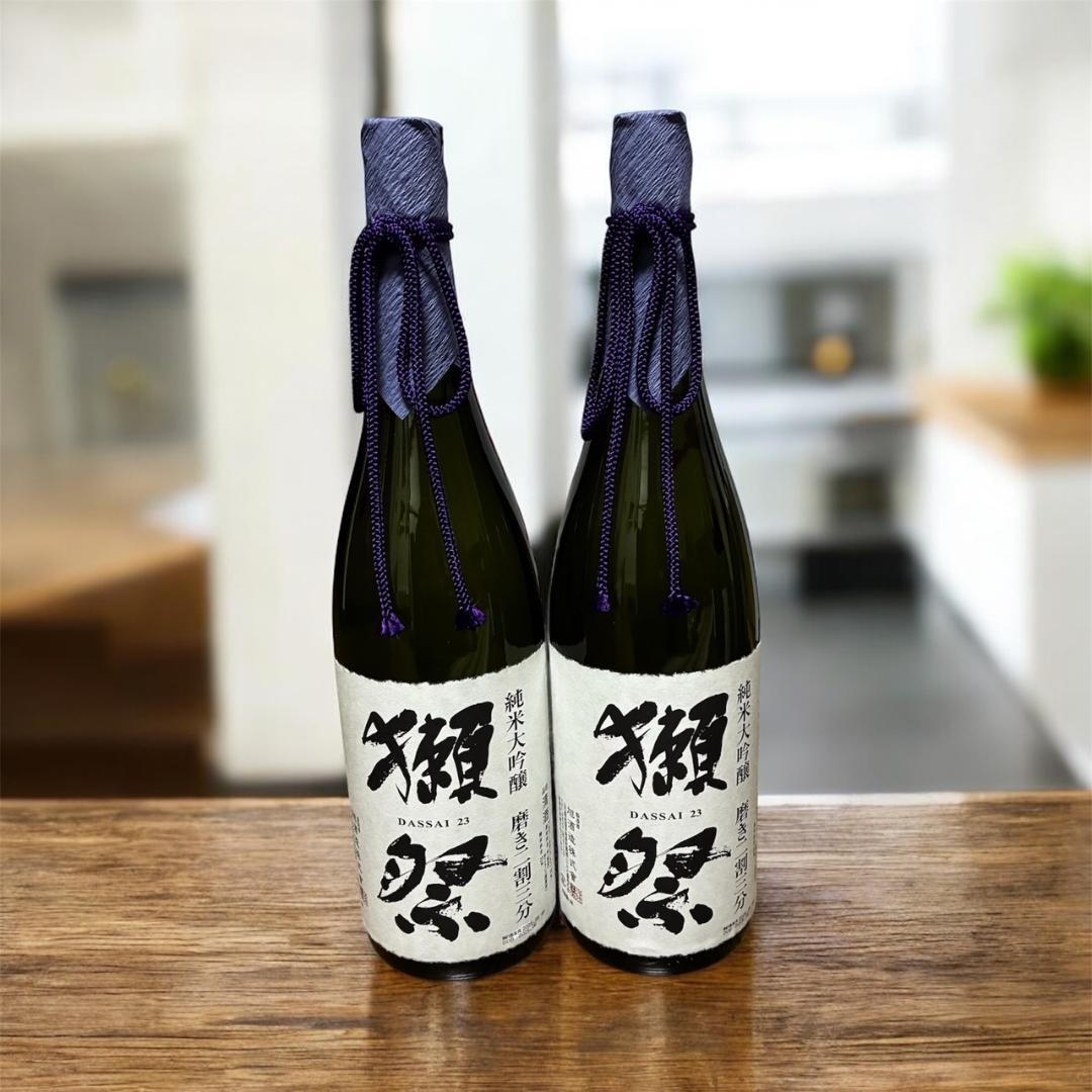 2本セット】獺祭 磨き二割三分 純米大吟醸 1800mL 一升瓶 - メルカリ