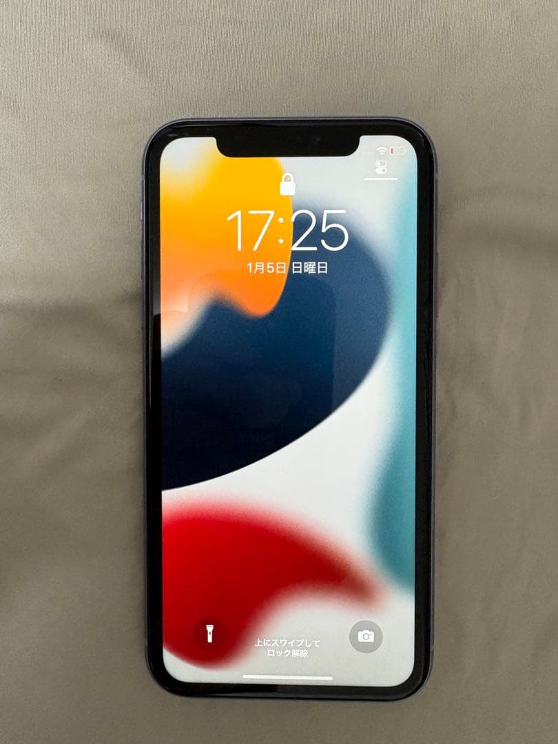 iPhone11 64GB パープル SIMロック解除済み