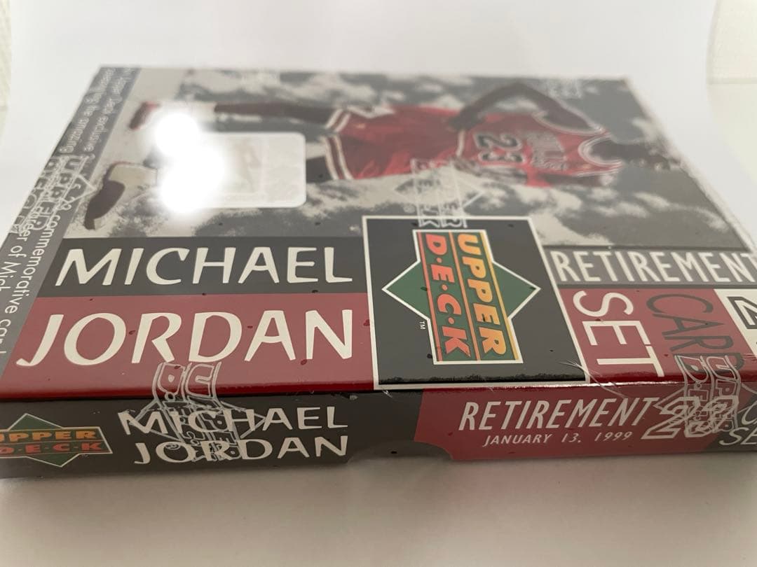 レア90S UPPERDECK JORDAN RETIREMENT CARD