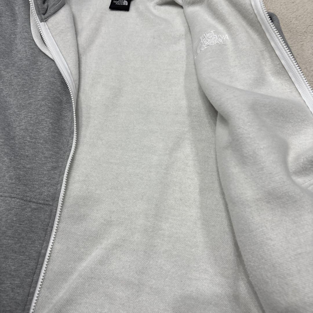 【新品】THE NORTH FACE グレー フルジップパーカー L