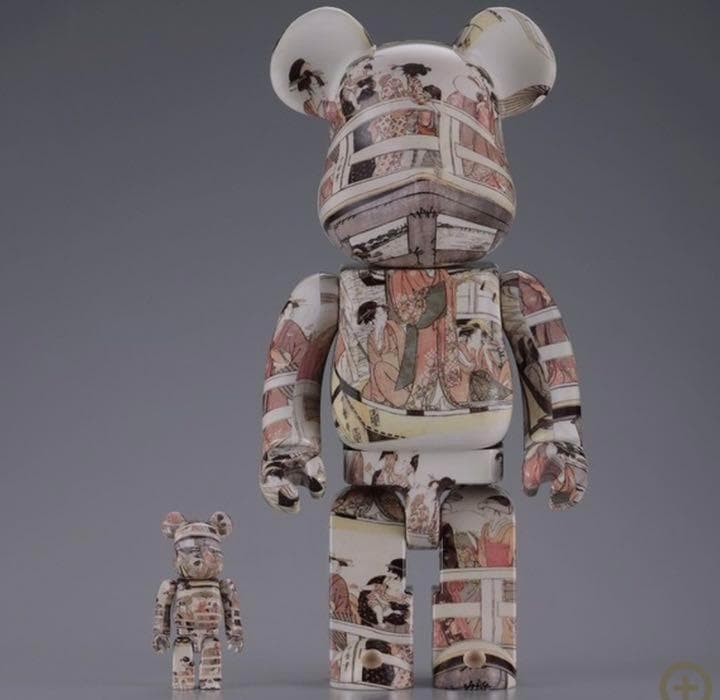 Be@rbrick 喜多川歌麿 両国橋の上下 ukiyoe ベアブリック