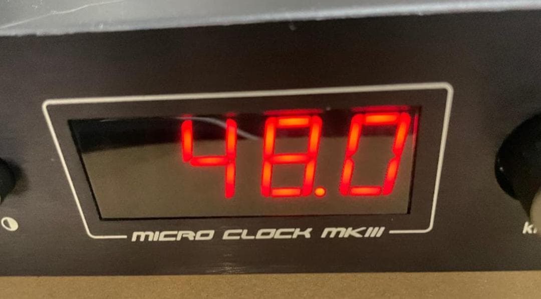 Black Lion Audio クロック Micro Clock MkIII