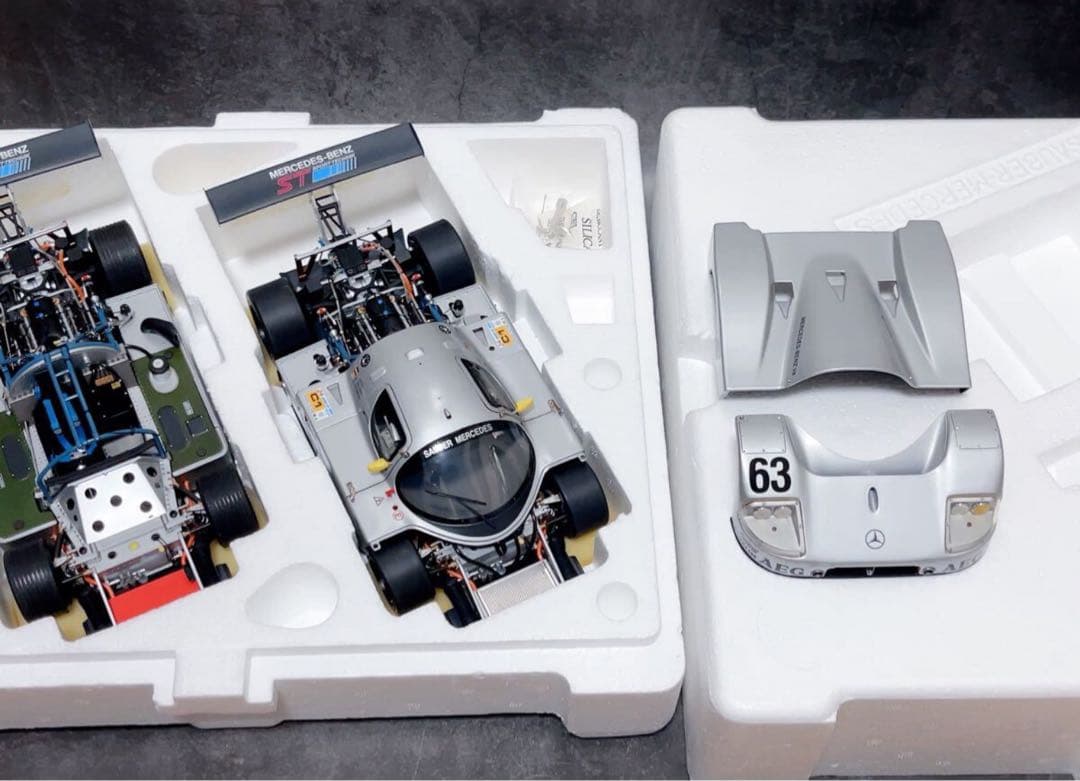 エグゾト 1/18 サウバー メルセデス C9 シャーシ ルマン 1989