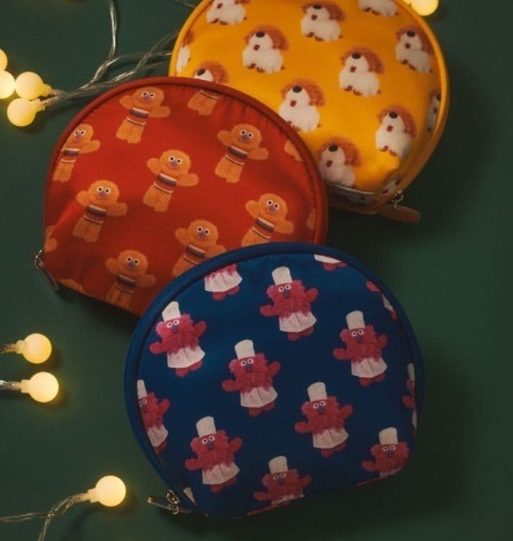 セサミストリート ゴンガー　 ぬいぐるみ・ポーチセット　新品