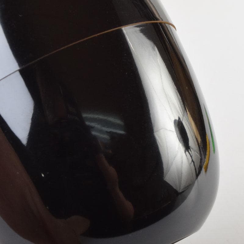 茶道具 蒔絵師 宗祥作 高台寺蒔絵 棗 共箱 V 9174