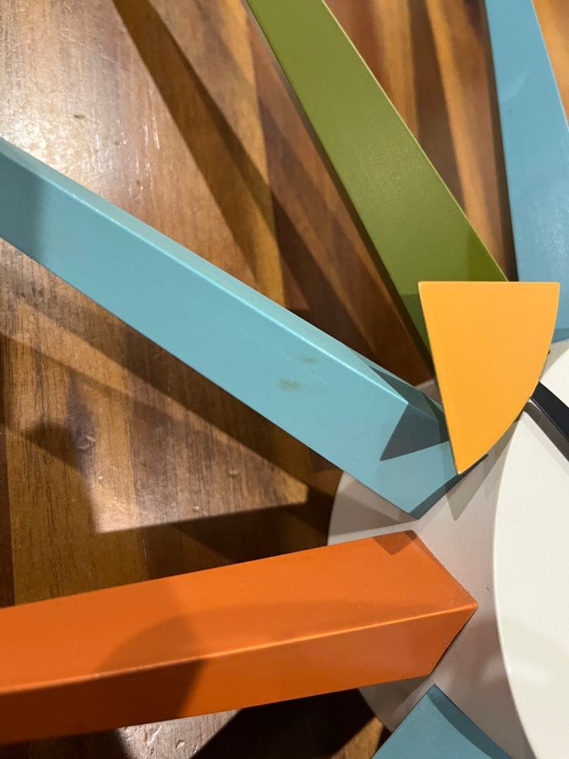 Vitra. e Nelson サンバーストクロック