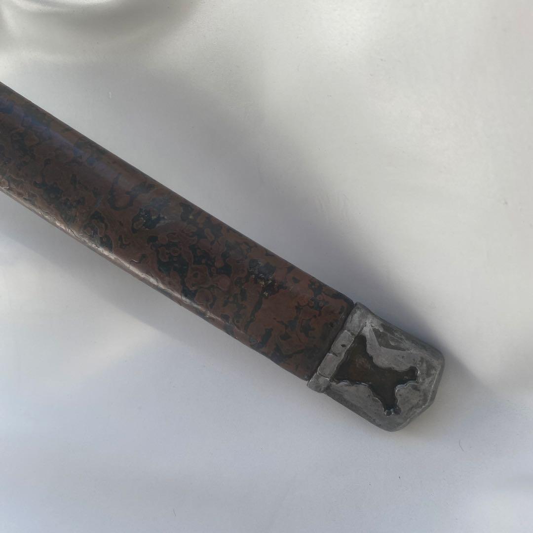 映画プロップ　実物　竹光　昭和レトロ　古美術　長ドス脇差　模造刀　木製　コスプレ