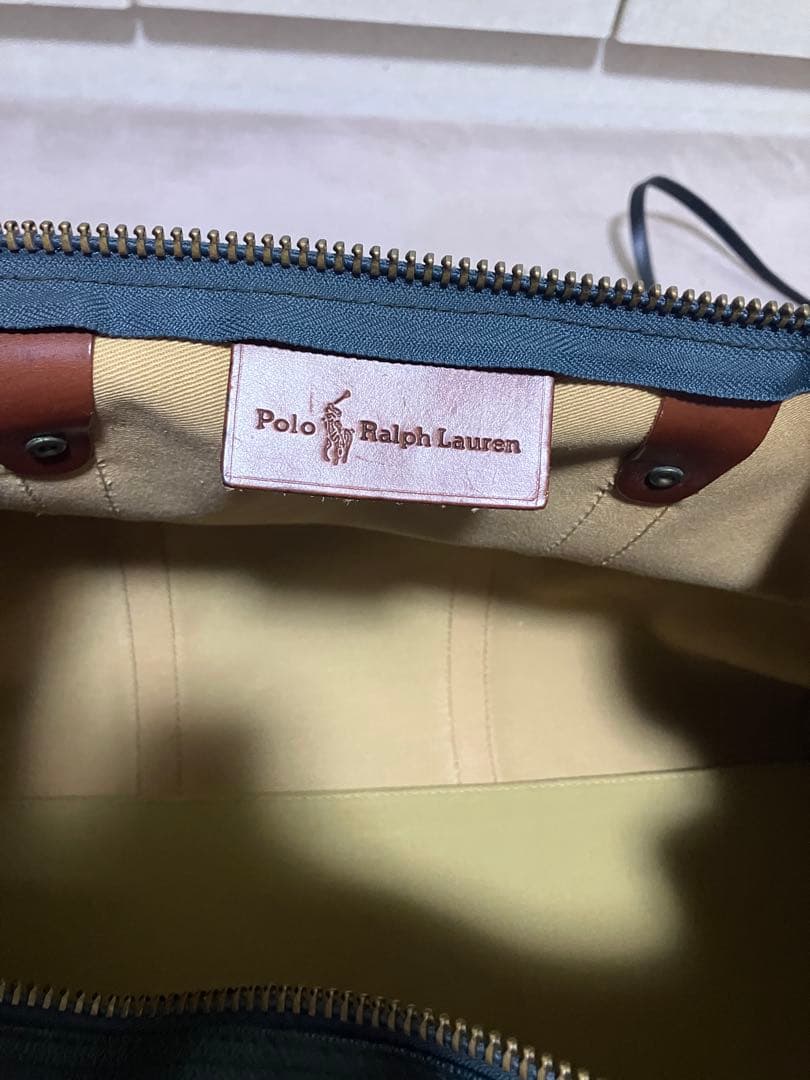 ビンテージラルフローレン希少超特大ボストンバック 大容量 RALPHLAUREN