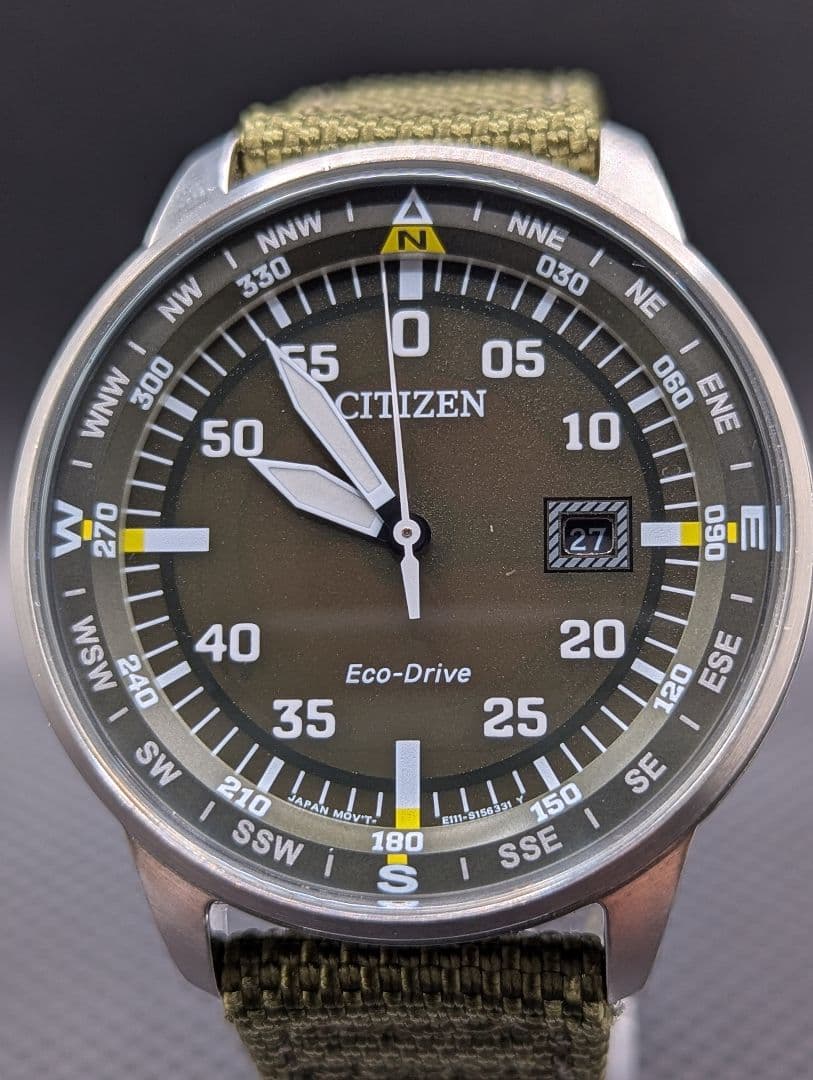 CITIZEN シチズン Eco-Drive ソーラー BM7390-22X