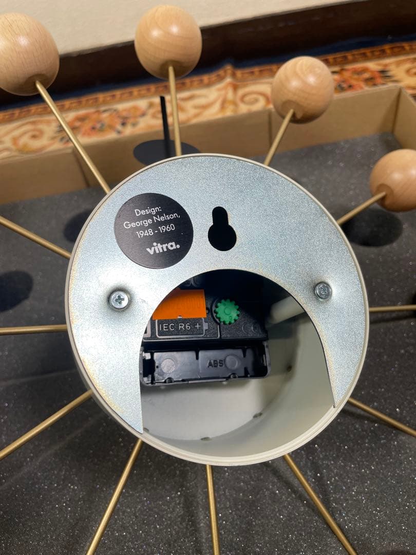 正規品♪vitra ボール クロック ジョージ・ネルソンミッドセンチュリー