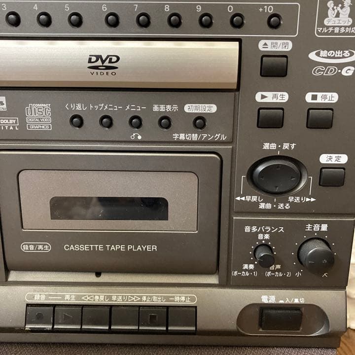 DENON COLUMBIA DVDカラオケ CDV-550 カラオケ機器 DENON デノン