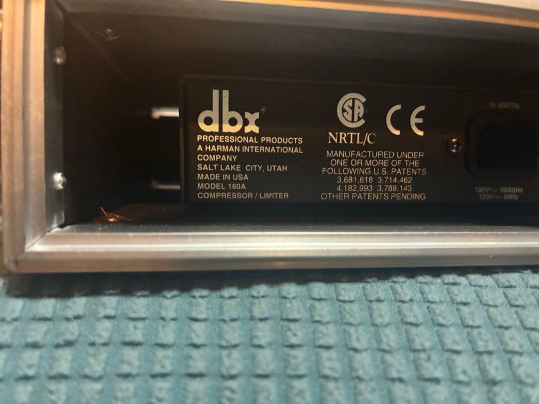 dbx 160A コンプレッサー/リミッター