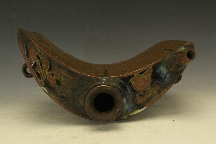 茂生窯 抱瓶（だちびん）沖縄 やちむん(メ1286)