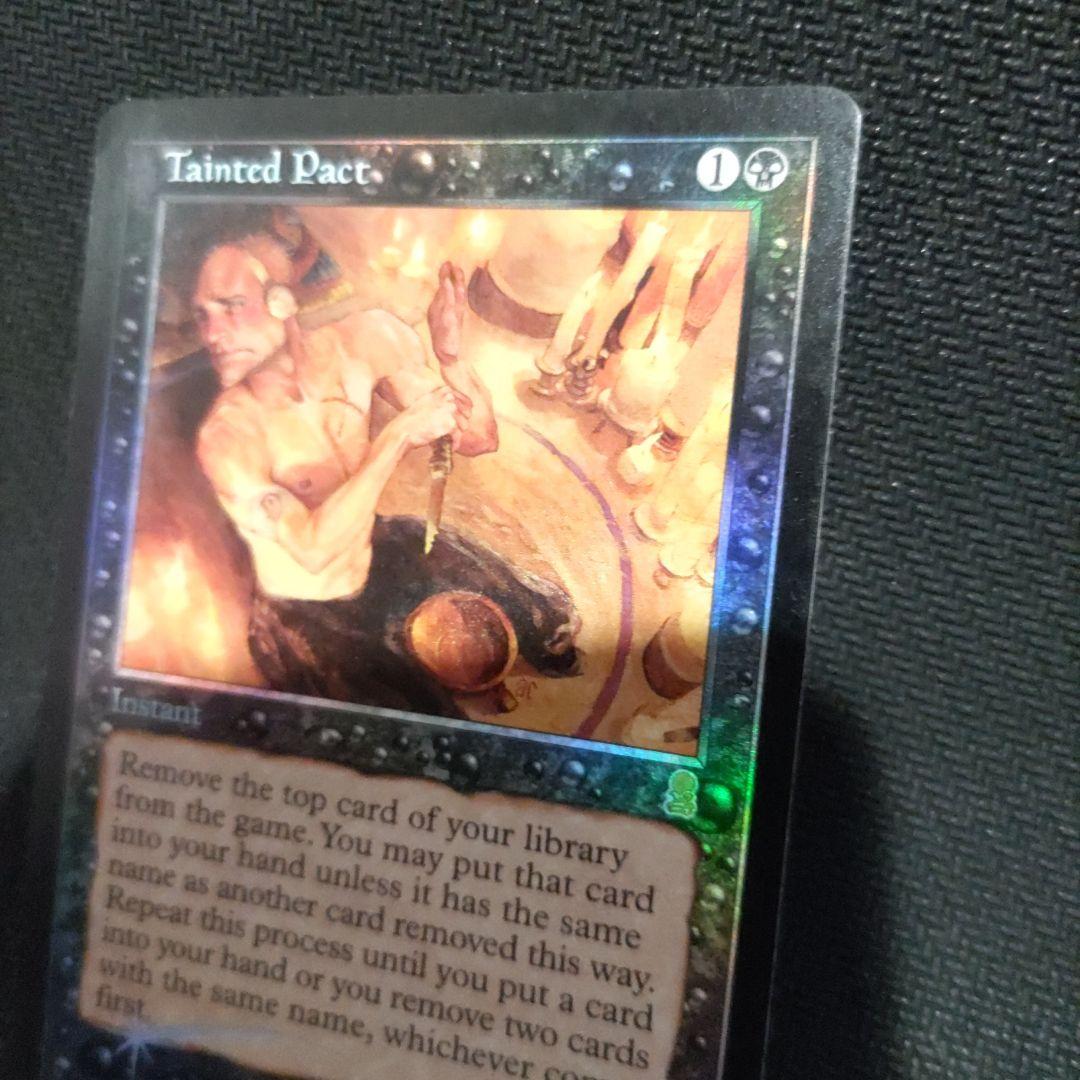 MTG 汚れた契約 ODY 日本語 Foil ※傷アリ 汚れた契約 初版日本