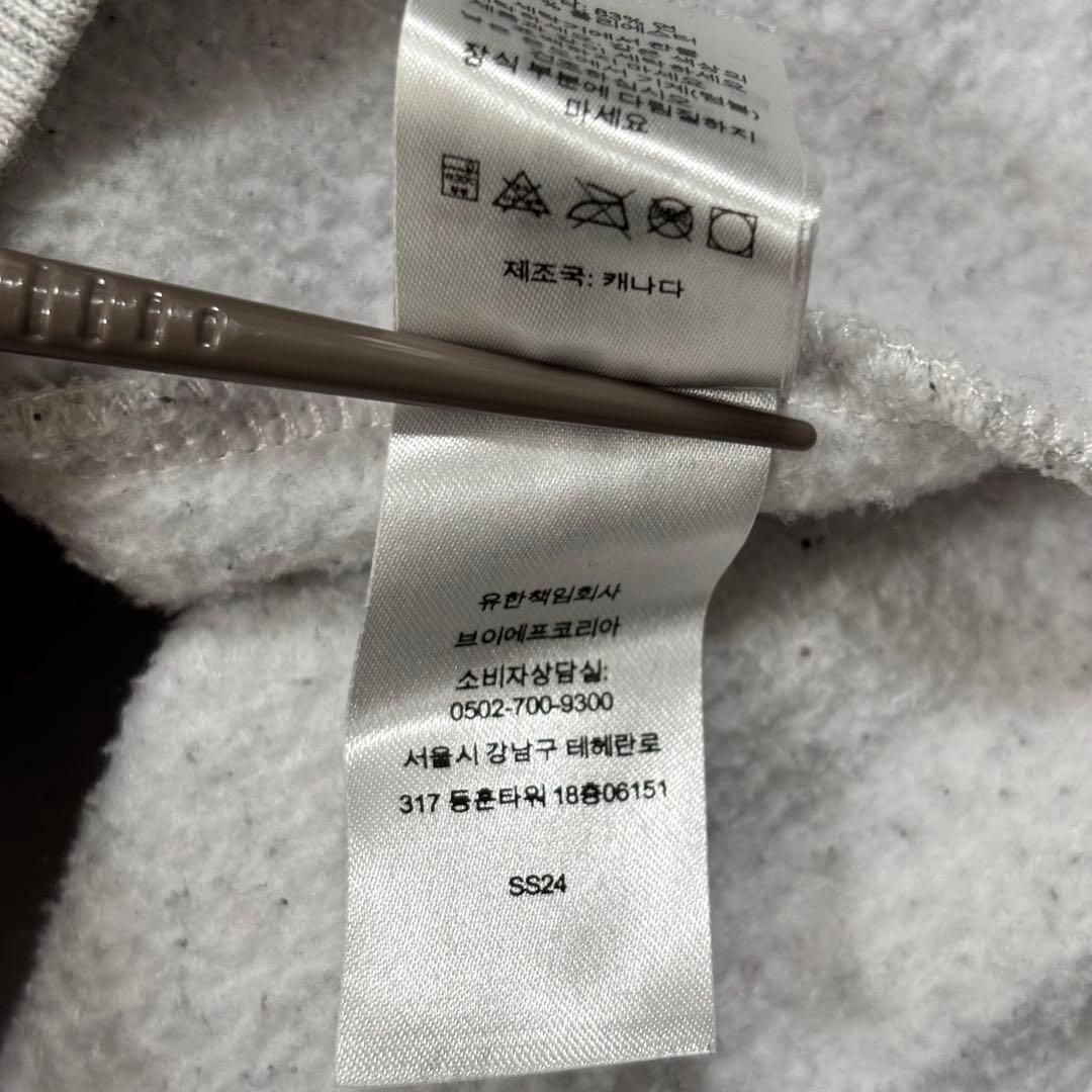 24ss Supreme スモールボックスロゴパーカー アッシュグレー