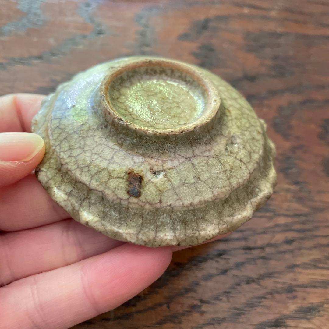 アンティーク 御深井焼 豆皿 2つセット