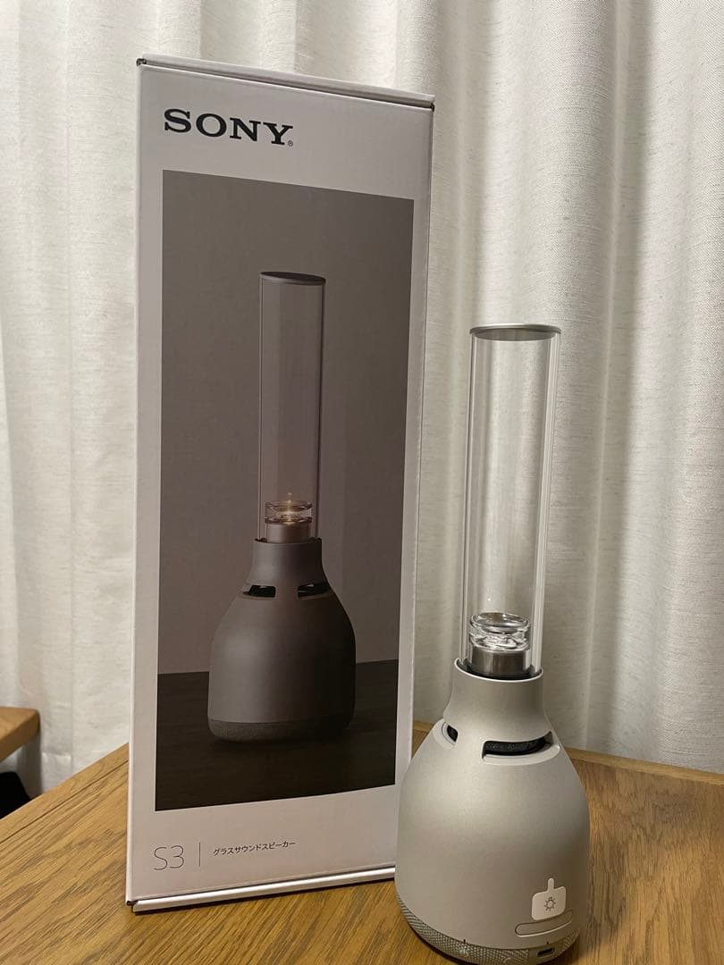 SONY グラスサウンドスピーカー LSPX-S3 Bluetooth対応 グラスサウンド