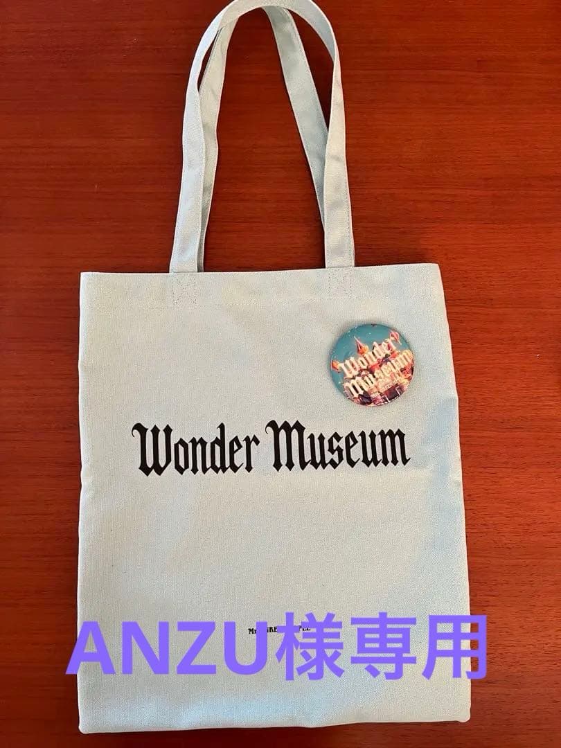 ワンダーミュージアム 東京限定トートバッグ&缶バッジ - メルカリ