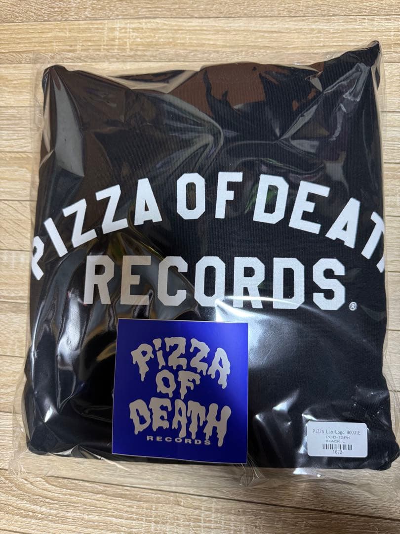 新品』PIZZA Lab Logo HOODIE パーカー フーディ L - メルカリ