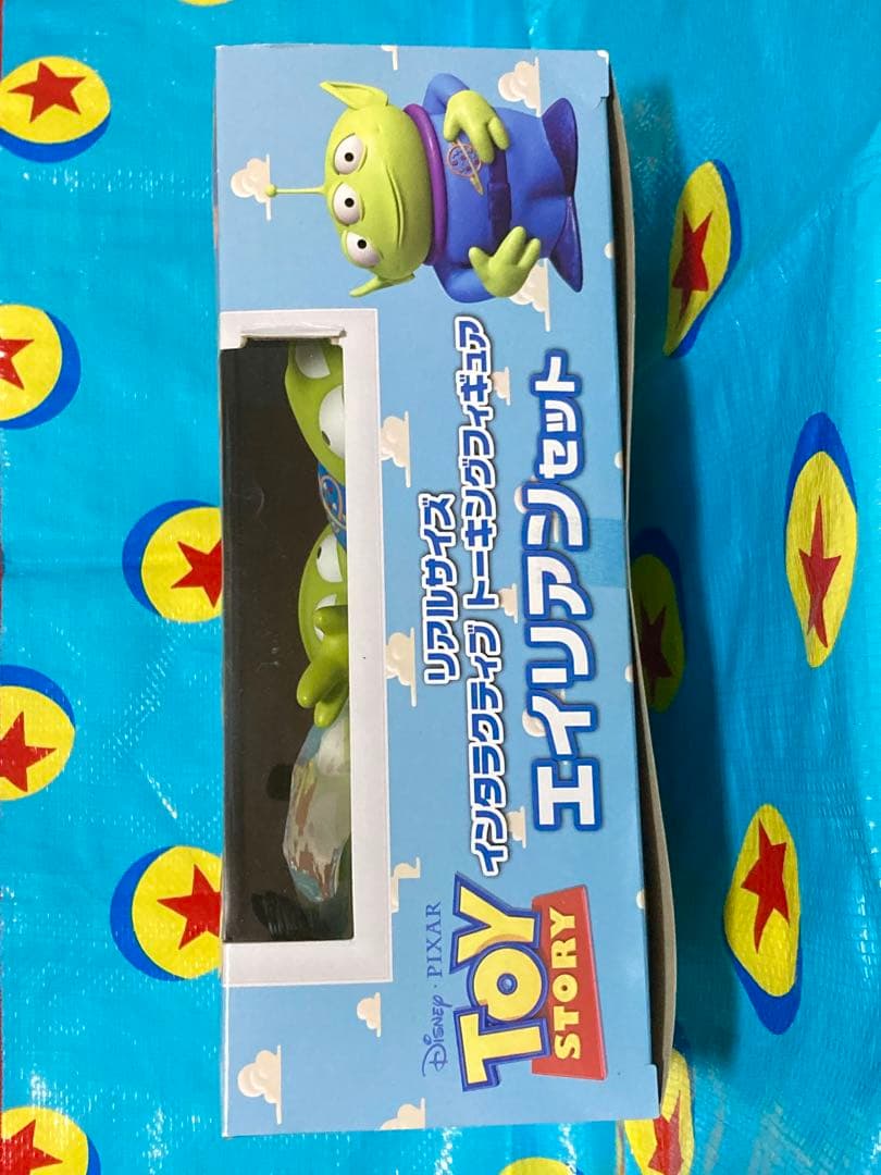 トイストーリー　エイリアン　リアルサイズ　トーキングフィギュア