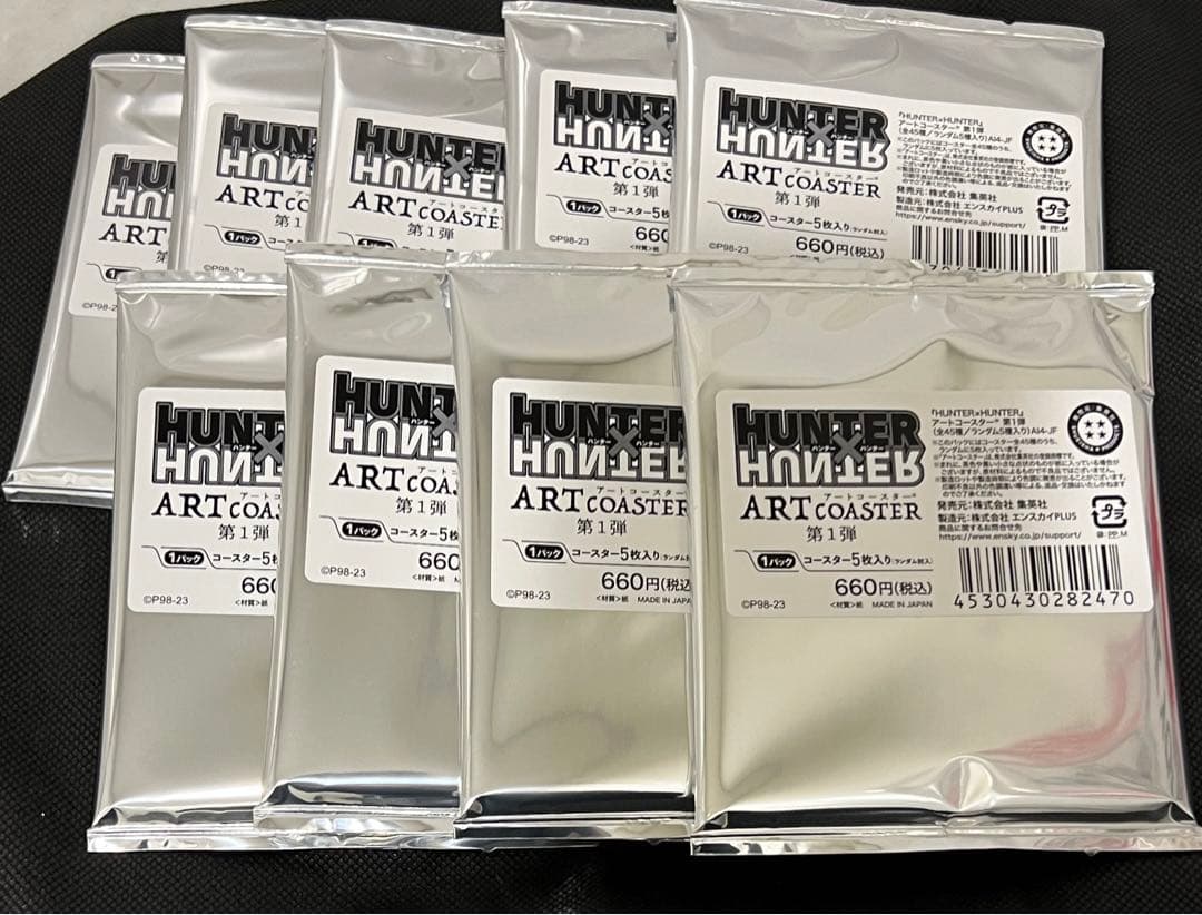 HUNTER×HUNTER ミニクリアケース メモ 未開封 50枚セット HUNTER