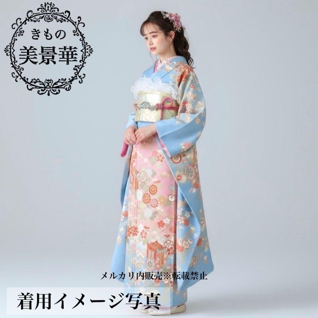 2025年最新】赤 振袖の人気アイテム - メルカリ セミアンティーク 振袖