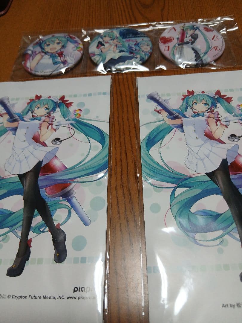 マジカルミライ　2025 初音ミク 献血　缶バッジ クリアカード　幕張　東京会場