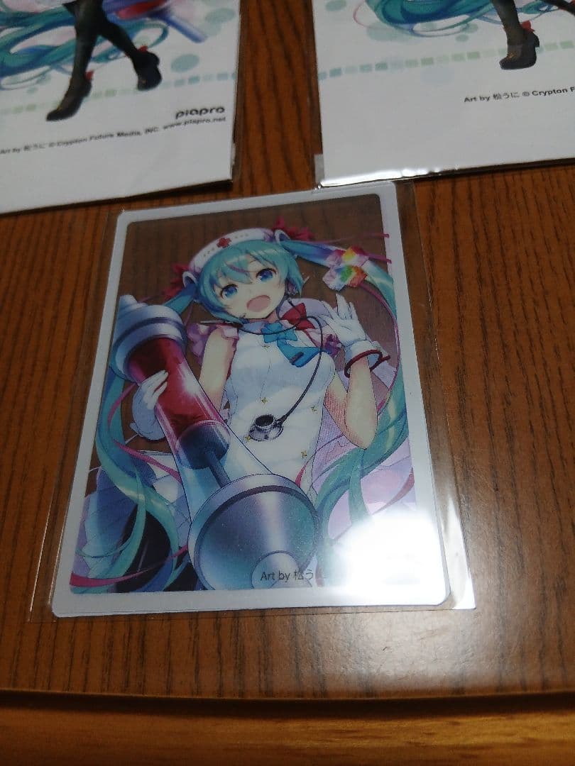 マジカルミライ　2025 初音ミク 献血　缶バッジ クリアカード　幕張　東京会場