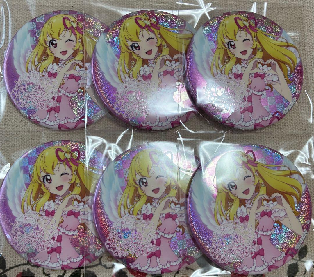 アイカツ ライブ缶バッジ ⑧ アイカツ! おうちdeサマーパーティー