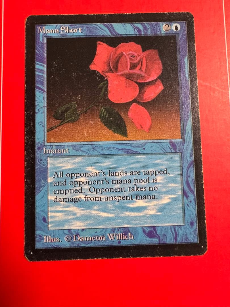 【β版】 Mana Short 枯渇 β版】 Mana Short 枯渇 枯渇/Mana Short》[LEB] 青R | 日本最大級