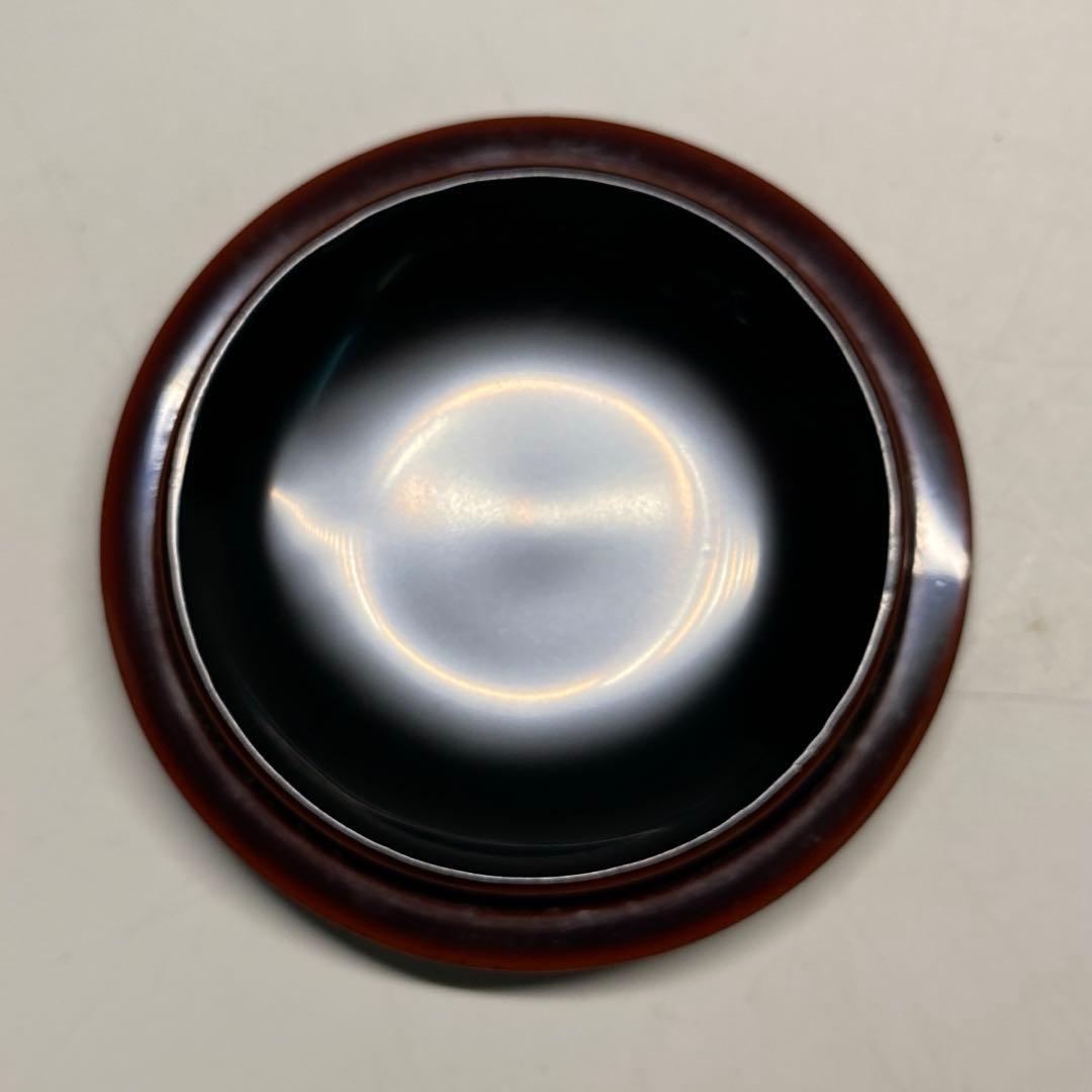 【茶道具】熊谷秀穂造　薄に鈴虫　金輪寺棗（共箱）