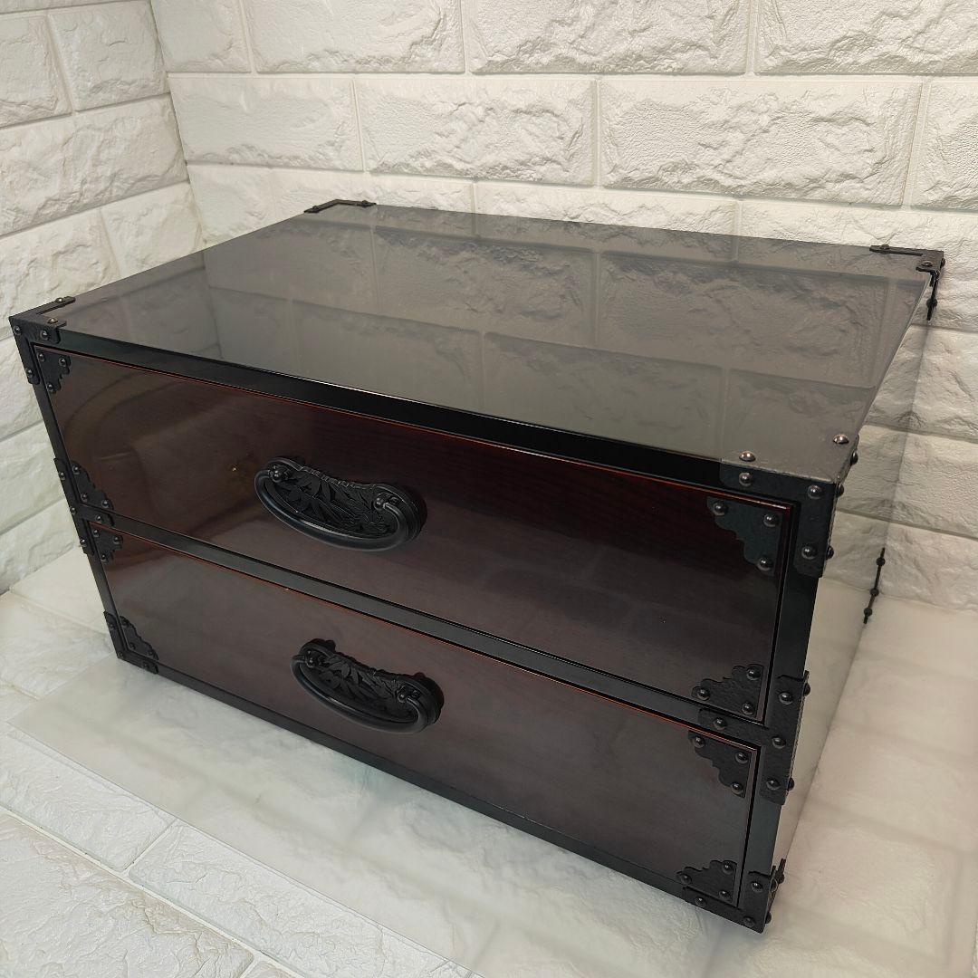 仙台小箪笥 赤漆 45×30×25cm